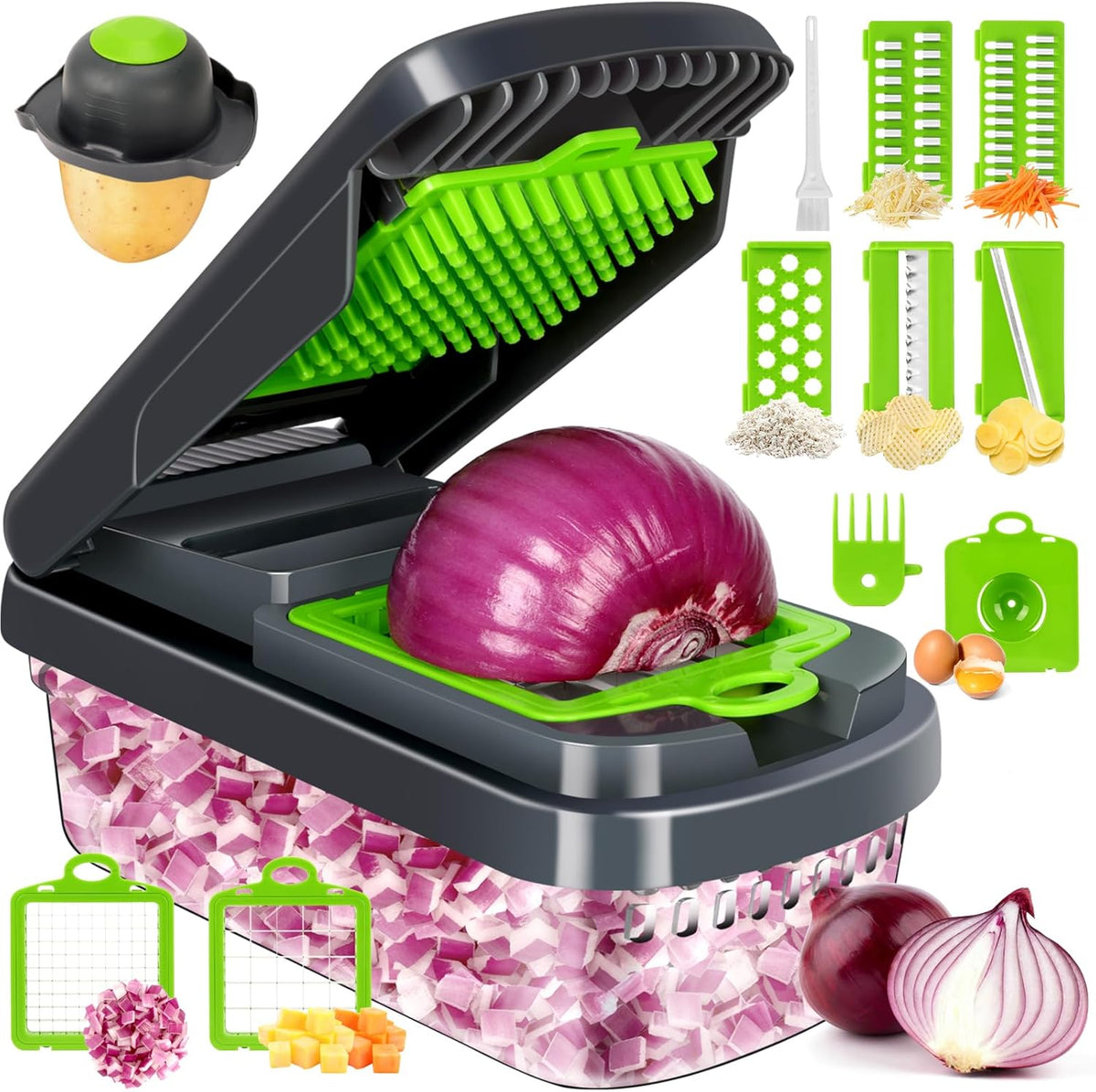 SliceMaster™ 15-in-1 Vegetable Chopper